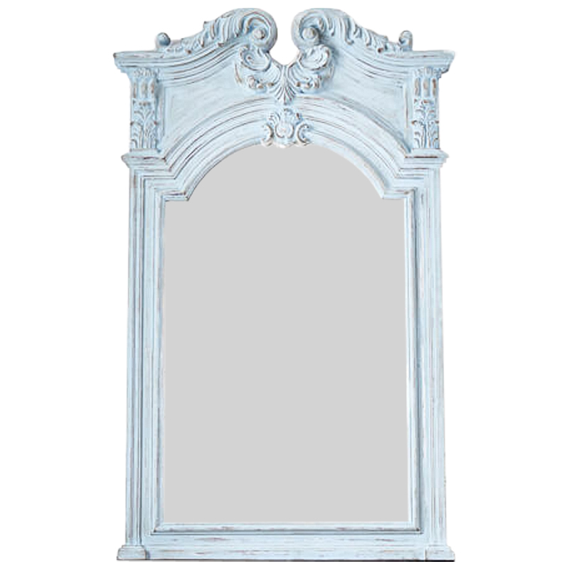 Зеркало Lupescu Mirror Pastel Blue Винтажный голубой Зеркало Lupescu Mirror Pastel Blue Винтажный голубой в Волгограде | Loft Concept