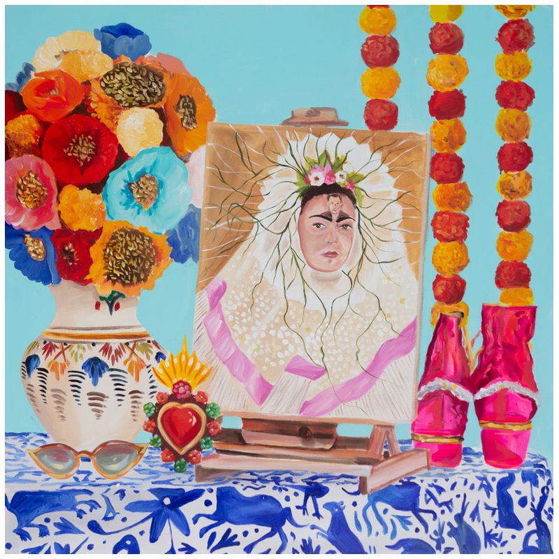 Картина Frida Kahlo - In Her Shoes Мульти в Волгограде | Loft Concept 
