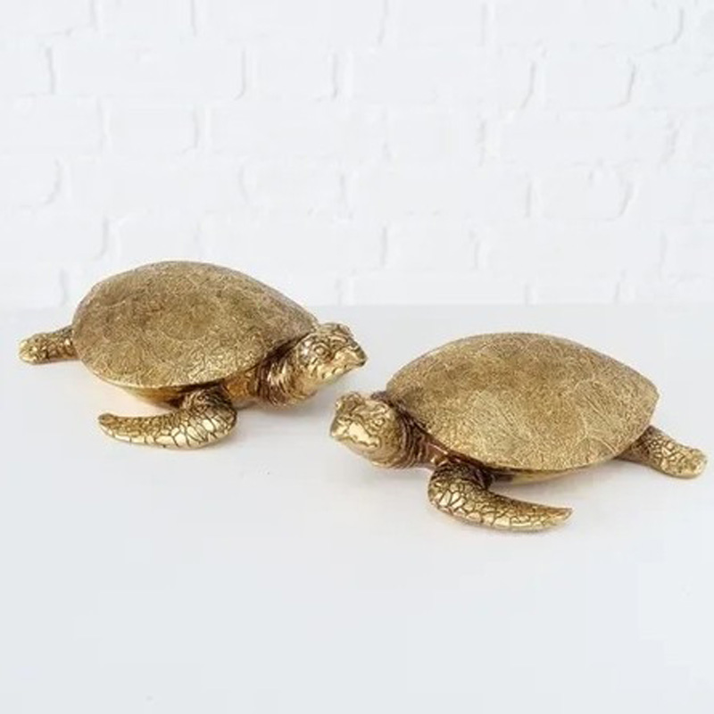 Статуэтка Sea Turtle Золотой Статуэтка Sea Turtle Золотой в Волгограде | Loft Concept