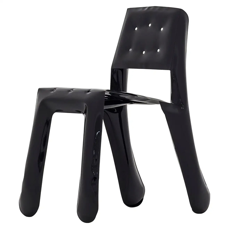 Стул Chippensteel 0.5 Polished Black Glossy Color Carbon Steel Seating by Zieta Глянцевый черный Стул Chippensteel 0.5 Polished Black Glossy Color Carbon Steel Seating by Zieta Глянцевый черный в Волгограде | Loft Concept
