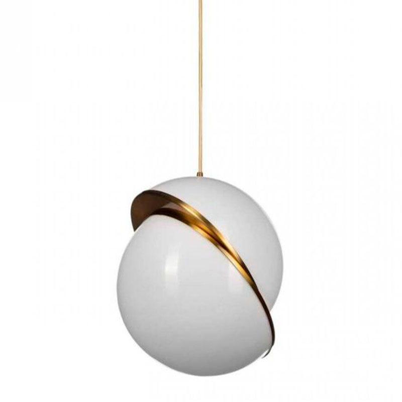 Подвесной Светильник Crescent Celling Lee Broom D 30 см Золотой Белый Подвесной Светильник Crescent Celling Lee Broom D 30 см Золотой Белый в Волгограде | Loft Concept