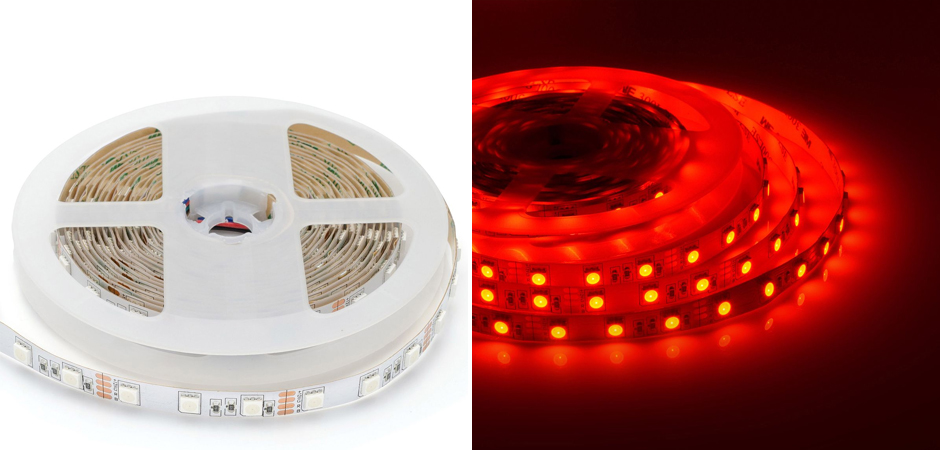 Светодиодная лента 14,4W/m 60LED/m 5050SMD разноцветная 5M Светодиодная лента 14,4W/m 60LED/m 5050SMD разноцветная 5M - Loft-Concept в Волгограде