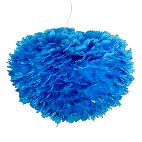 Люстра из перьев Plumage Blue Люстра из перьев Plumage Blue в Волгограде | Loft Concept