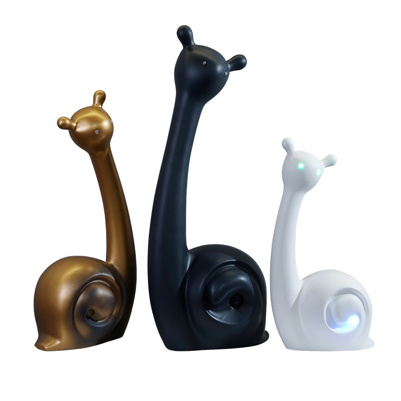 Настольная лампа в виде улитки Snail Lamp Белый Золотой Черный Настольная лампа в виде улитки Snail Lamp Белый Золотой Черный в Волгограде | Loft Concept