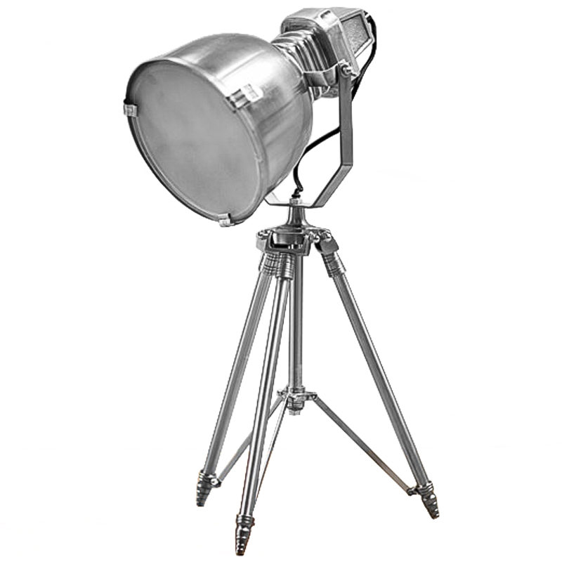 Настольная лампа Enrico Loft Table lamp Белый Хром Настольная лампа Enrico Loft Table lamp Белый Хром в Волгограде | Loft Concept