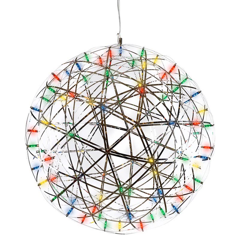 Люстра Moooi 3D Sphere Colored lamp L Хром Мульти в Волгограде | Loft Concept 