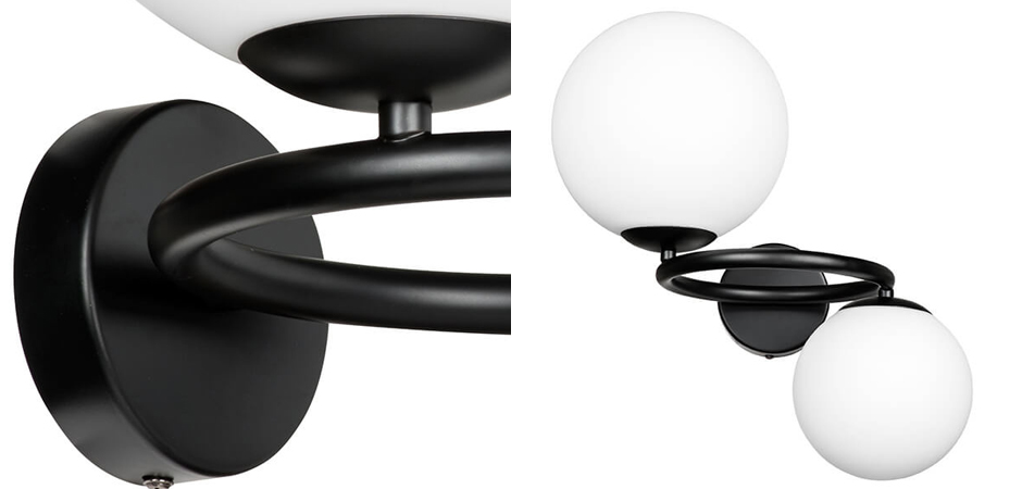 Бра Bubbles on Ring Sconces Black Бра Bubbles on Ring Sconces Black - Loft-Concept в Волгограде