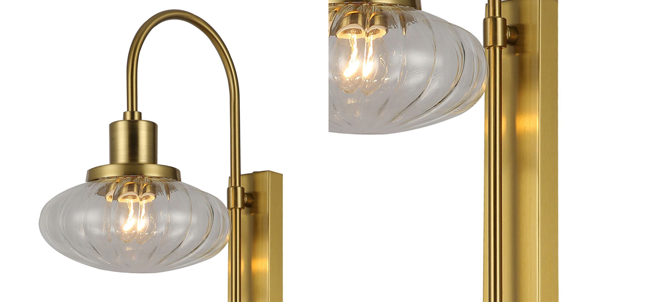 Бра золотисто-медного цвета BURGEON - фото