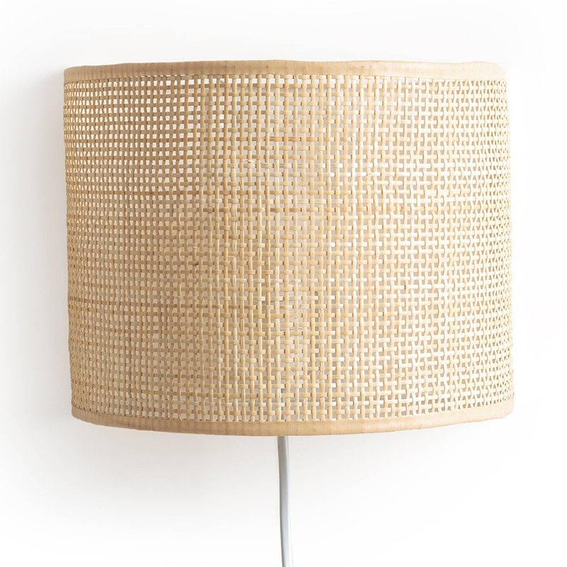 Бра Ottar Wicker Bamboo Cane beige Бежевый Бра Ottar Wicker Bamboo Cane beige Бежевый в Волгограде | Loft Concept