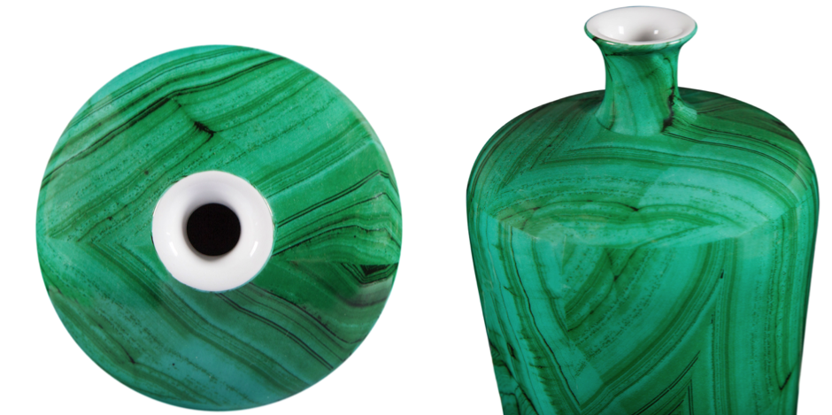 Ваза Malachite Vase flask Ваза Malachite Vase flask - Loft-Concept в Волгограде