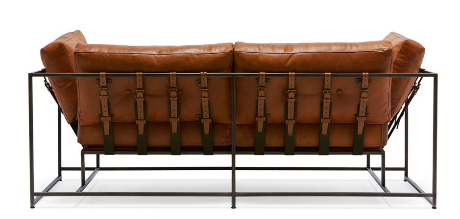 Двухместный диван Two Seat Encounter Leather Sofa Двухместный диван Two Seat Encounter Leather Sofa - Loft-Concept в Волгограде