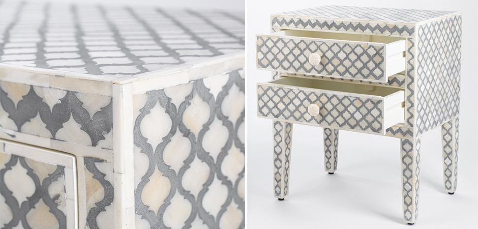 Тумба BEDSIDE CABINET 2 DRAWER Тумба BEDSIDE CABINET 2 DRAWER - Loft-Concept в Волгограде