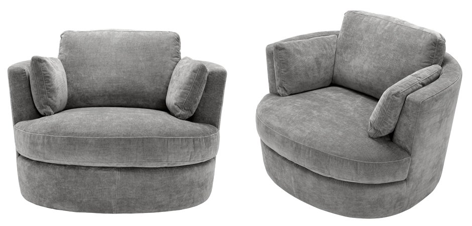 Кресло Eichholtz Chair Clarissa Grey Кресло Eichholtz Chair Clarissa Grey - Loft-Concept в Волгограде