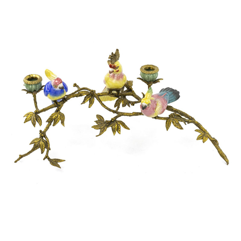 Подсвечник Birds On A Branch Eden Garden Мульти Подсвечник Birds On A Branch Eden Garden Мульти в Волгограде | Loft Concept