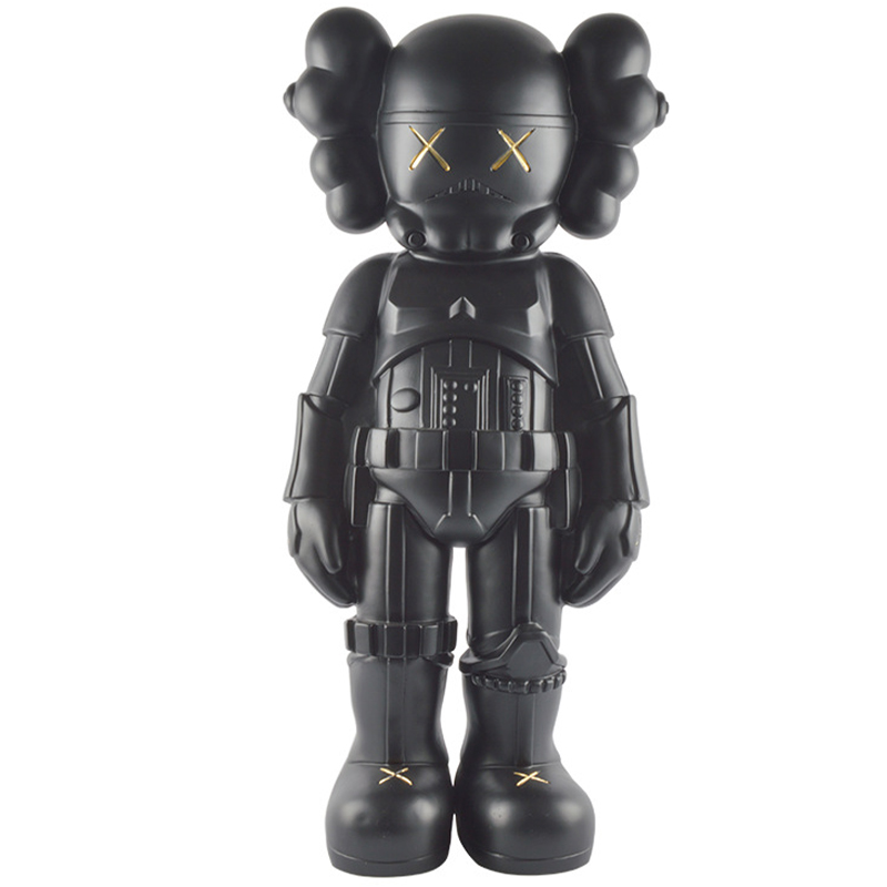 Статуэтка KAWS Black Soldier Gold X Черный Золотой Статуэтка KAWS Black Soldier Gold X Черный Золотой в Волгограде | Loft Concept