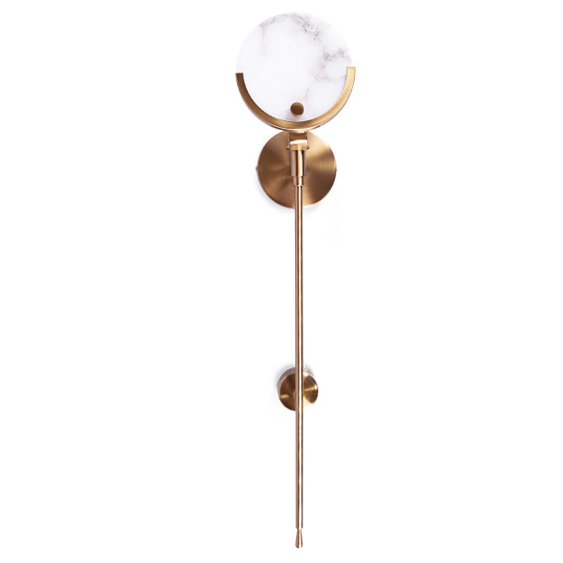 Бра Levanzo Sconce Золотой Белое матовое стекло Бра Levanzo Sconce Золотой Белое матовое стекло в Волгограде | Loft Concept