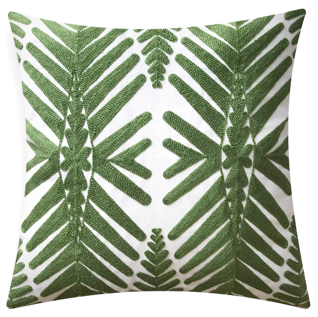Декоративная подушка Green Ornament #1 Декоративная подушка Green Ornament #1 в Волгограде | Loft Concept