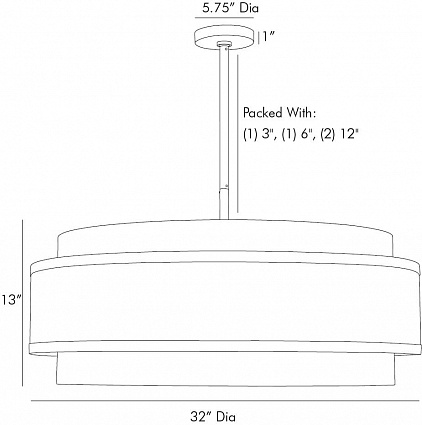 Люстра Arteriors UTTERSON CHANDELIER Люстра Arteriors UTTERSON CHANDELIER в Волгограде