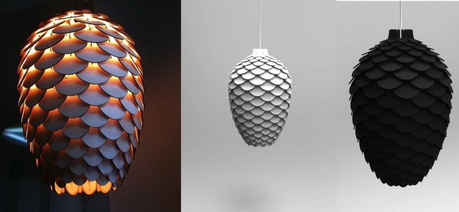 Люстра Pinecone Wooden King Люстра Pinecone Wooden King - Loft-Concept в Волгограде