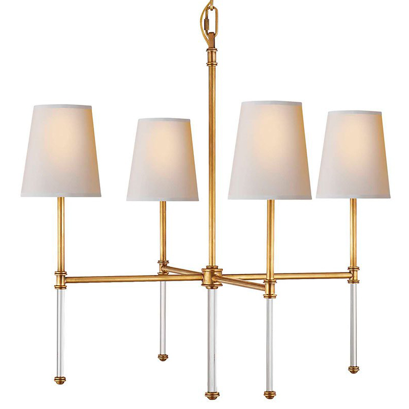 Люстра Nicoleta Gold Chandelier Золотой Белый Люстра Nicoleta Gold Chandelier Золотой Белый в Волгограде | Loft Concept