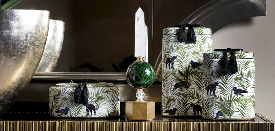 Ваза с крышкой BOX ABHIKA TALL - Loft-Concept в Волгограде