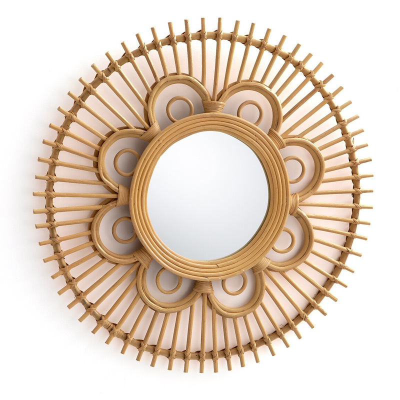 Зеркало Mirror Rattan Round D65 Зеркало Mirror Rattan Round D65 в Волгограде | Loft Concept