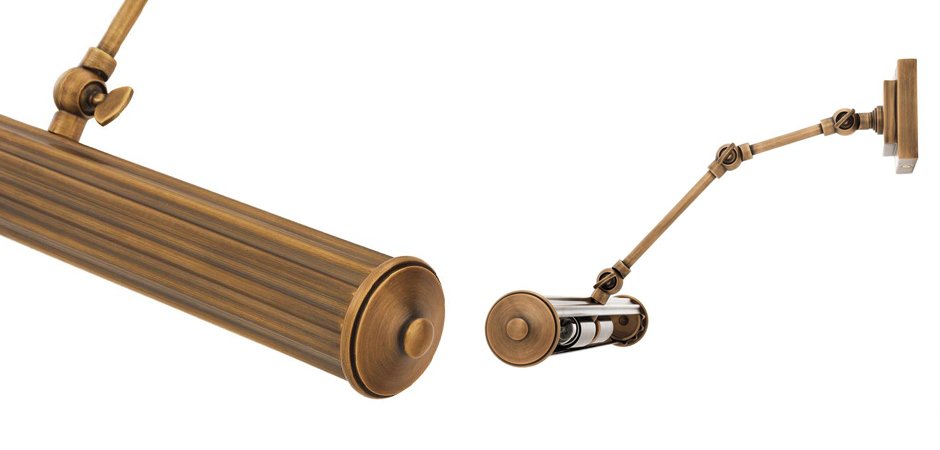 Бра Eichholtz Wall Lamp Luca L Brass Бра Eichholtz Wall Lamp Luca L Brass - Loft-Concept в Волгограде