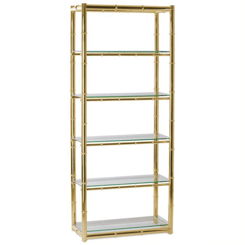 Стеллаж Jobet Rack Глянцевое золото Стеллаж Jobet Rack Глянцевое золото в Волгограде | Loft Concept