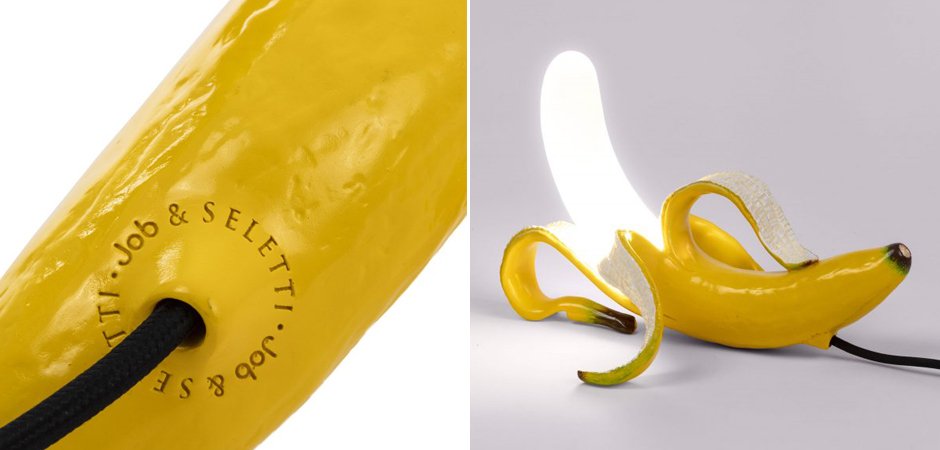 Лампа Seletti Banana Lamp Yellow Huey Design: Studio Job Лампа Seletti Banana Lamp Yellow Huey Design: Studio Job - Loft-Concept в Волгограде