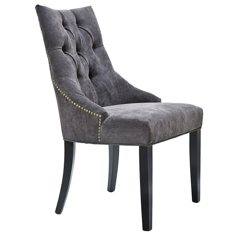 Стул Roper Chair Серый Черный Стул Roper Chair Серый Черный в Волгограде | Loft Concept