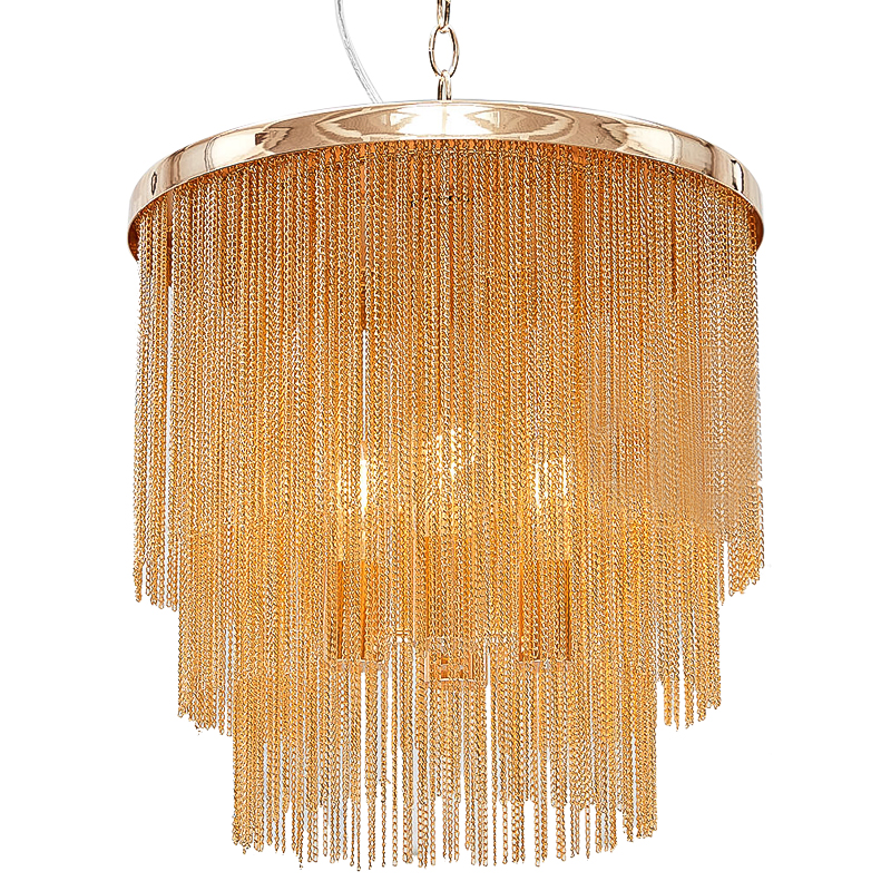 Люстра Atlantis Chain Cascade Bronze Chandelier Бронза Люстра Atlantis Chain Cascade Bronze Chandelier Бронза в Волгограде | Loft Concept