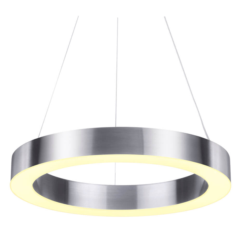 Подвесной светильник Nickel Ribbon Ring 40 Никель в Волгограде | Loft Concept 