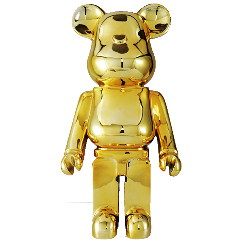 Статуэтка Bearbrick Gold Глянцевое золото Статуэтка Bearbrick Gold Глянцевое золото в Волгограде | Loft Concept
