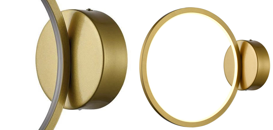 Бра Luminous Ring Gold Bra Бра Luminous Ring Gold Bra - Loft-Concept в Волгограде