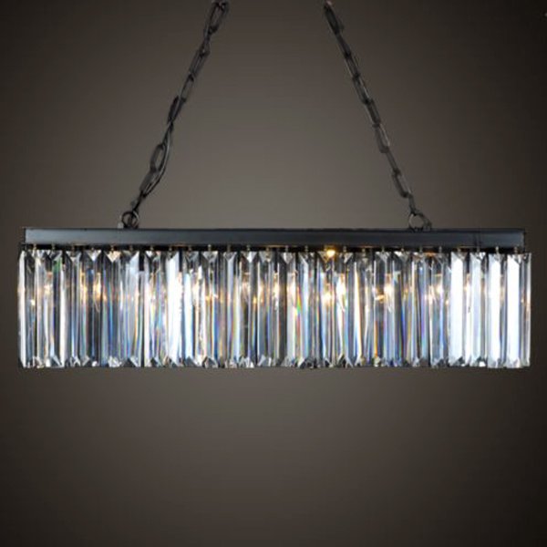 Люстра RH 1920 s ODEON Clear Glass Iron 90 Люстра RH 1920 s ODEON Clear Glass Iron 90 в Волгограде | Loft Concept
