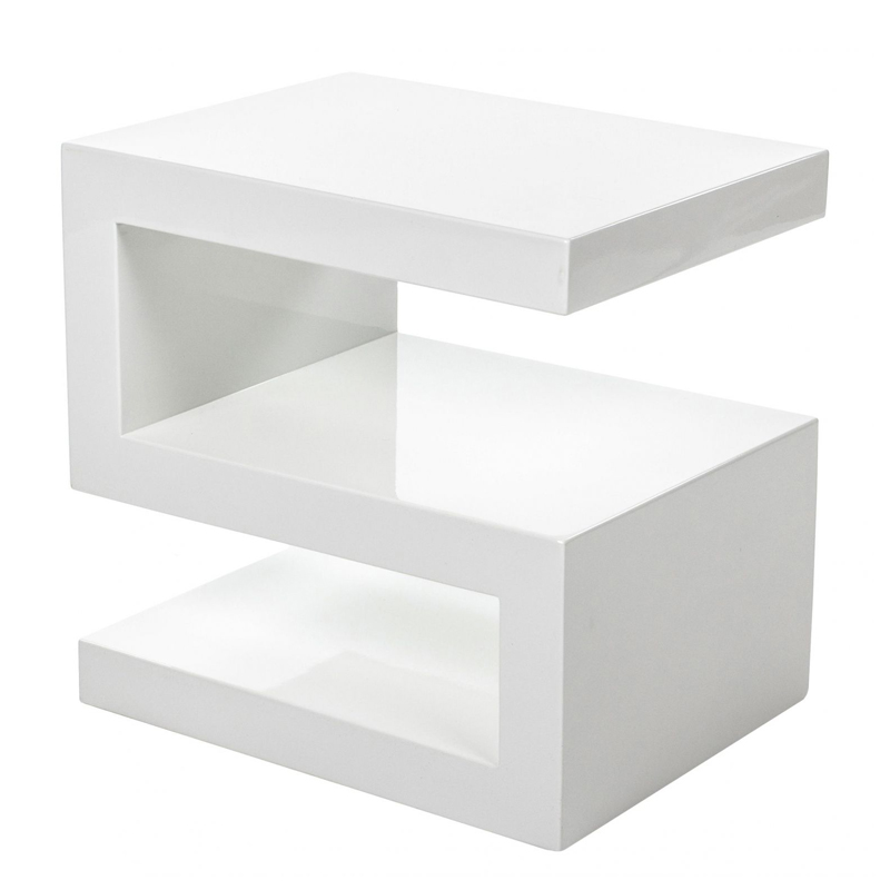 Приставной стол Ophelia Side Table Белый Приставной стол Ophelia Side Table Белый в Волгограде | Loft Concept