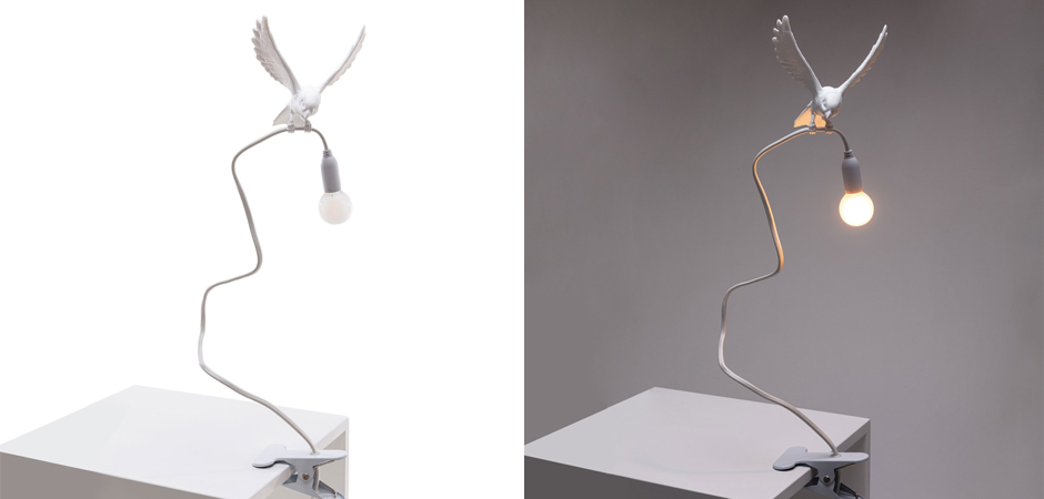 Настольная лампа Seletti Sparrow Landing Настольная лампа Seletti Sparrow Landing - Loft-Concept в Волгограде
