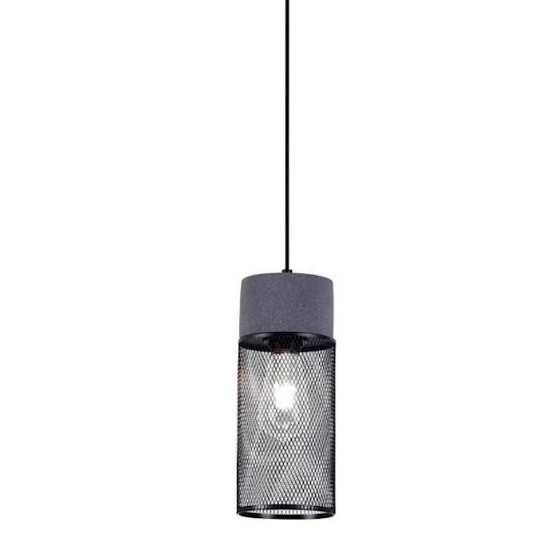 Подвесной светильник Loft Riveted Mesh Lighting Серый Черный матовый Подвесной светильник Loft Riveted Mesh Lighting Серый Черный матовый в Волгограде | Loft Concept
