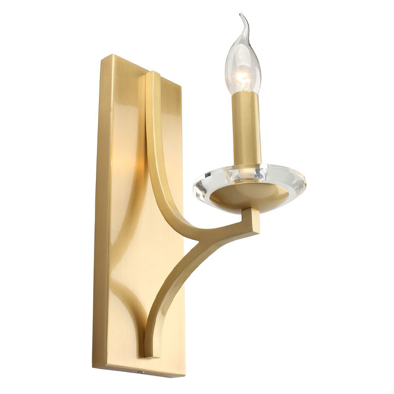 Бра Ancient Sophistication Brass с Хрустальным декором Латунь Бра Ancient Sophistication Brass с Хрустальным декором Латунь в Волгограде | Loft Concept