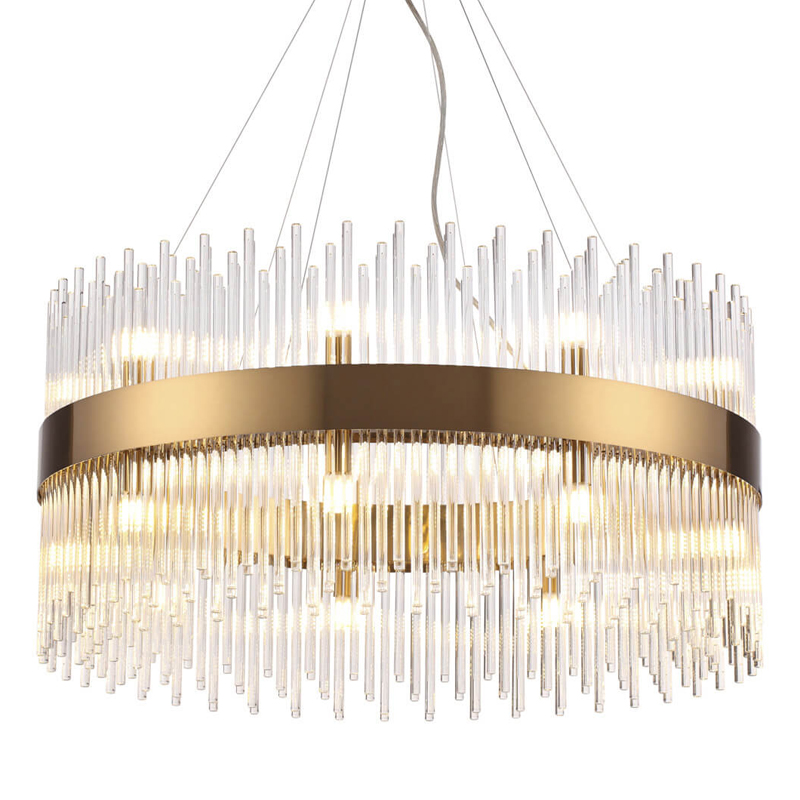 Люстра Nembus Lynn Chandelier Бронза Прозрачный Люстра Nembus Lynn Chandelier Бронза Прозрачный в Волгограде | Loft Concept