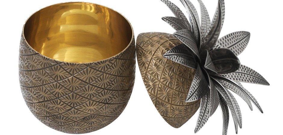 Шкатулка Eichholtz Box Pineapple Шкатулка Eichholtz Box Pineapple - Loft-Concept в Волгограде