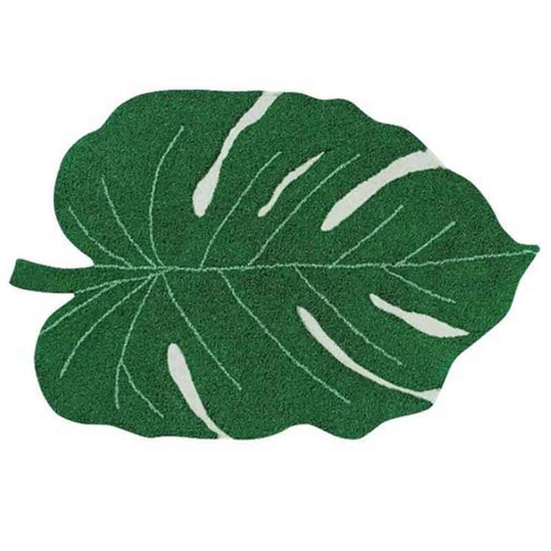 Ковер Monstera Leaf Carpet Зеленый Ковер Monstera Leaf Carpet Зеленый в Волгограде | Loft Concept