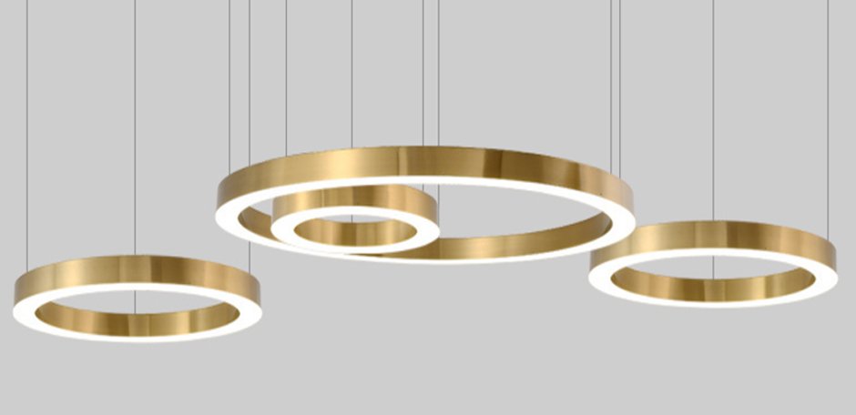 Люстра Light Ring Horizontal Люстра Light Ring Horizontal - Loft-Concept в Волгограде
