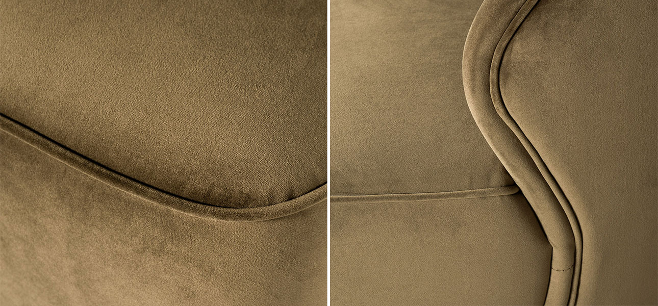 Кресло Zion DARK OLIVE WITH GOLD - фото №2