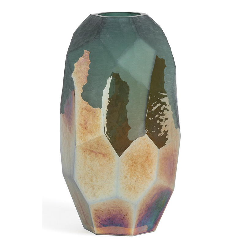 Ваза Giacomo Vase 35 Зеленый Золотой Ваза Giacomo Vase 35 Зеленый Золотой в Волгограде | Loft Concept