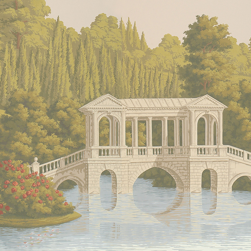 Обои ручная роспись English Landscape Special Colourway on scenic paper 2 Обои ручная роспись English Landscape Special Colourway on scenic paper 2 в Волгограде | Loft Concept