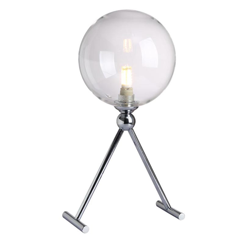 Настольная лампа Liebaud Table Lamp Хром Настольная лампа Liebaud Table Lamp Хром в Волгограде | Loft Concept