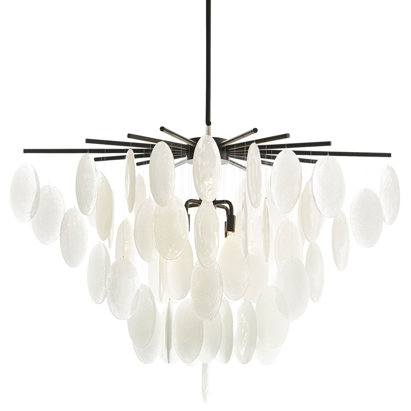 Люстра Arteriors TIFFANY CHANDELIER Черный Прозрачный Люстра Arteriors TIFFANY CHANDELIER Черный Прозрачный в Волгограде | Loft Concept