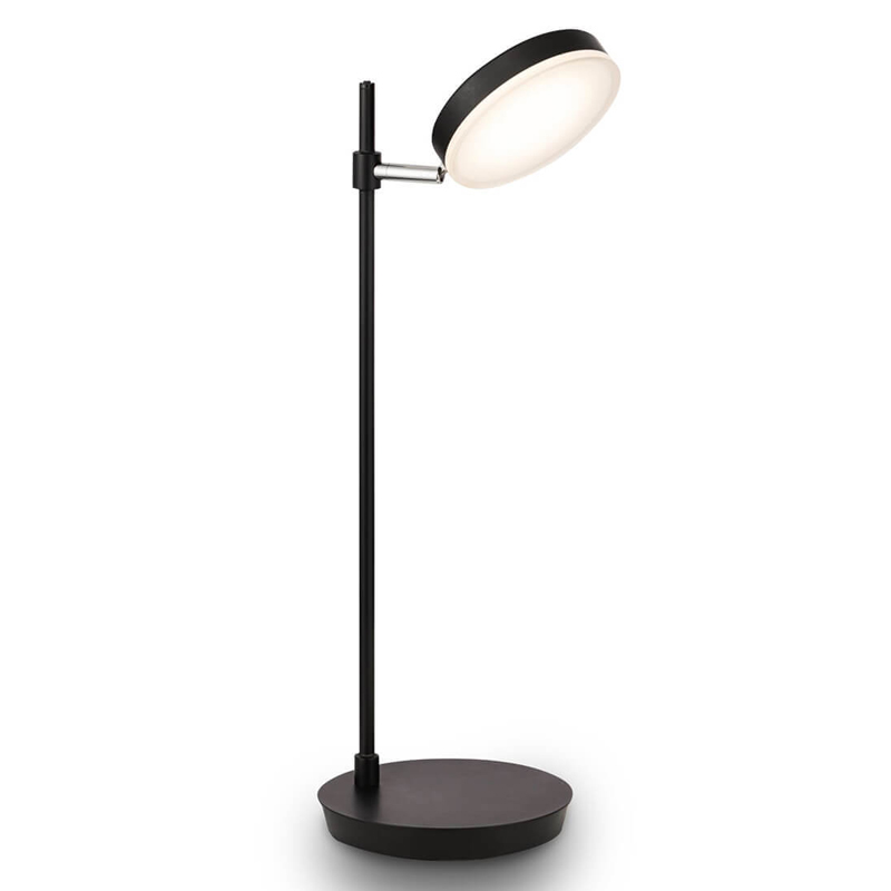 Настольная лампа Maxine Light Table Lamp Черный Белый Настольная лампа Maxine Light Table Lamp Черный Белый в Волгограде | Loft Concept