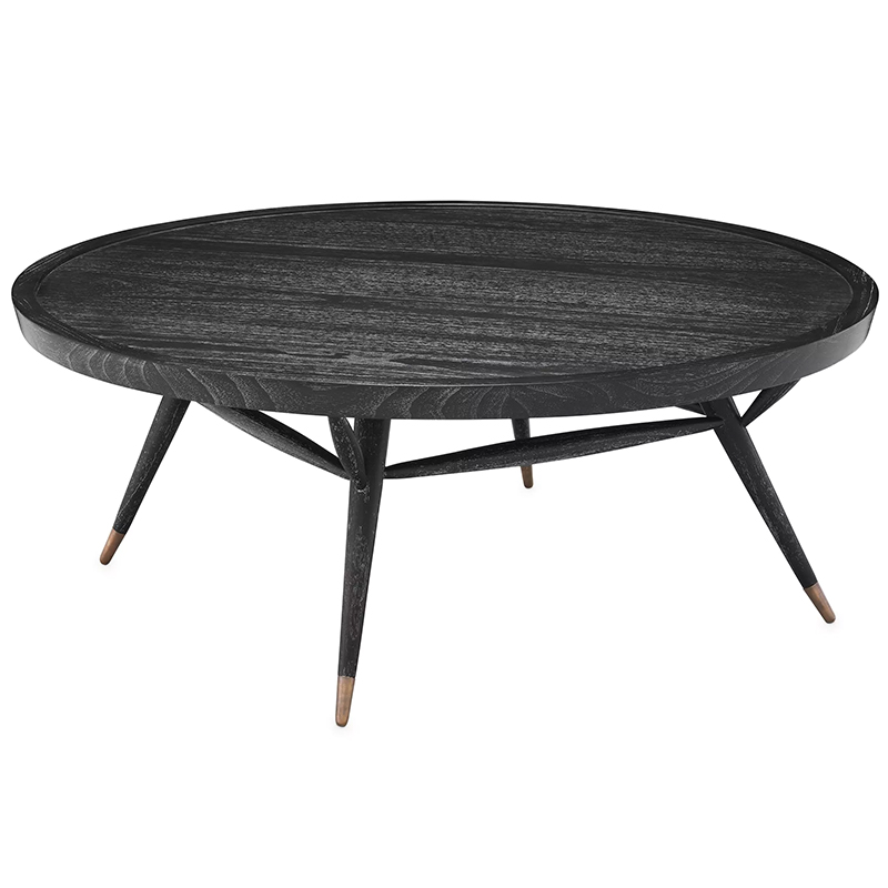 Кофейный стол Eichholtz Coffee Table Phoenix Черный Латунь Кофейный стол Eichholtz Coffee Table Phoenix Черный Латунь в Волгограде | Loft Concept